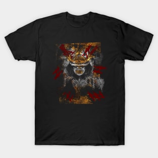 "Way of Rage" Samurai, Ronin, Sketch Style T-Shirt